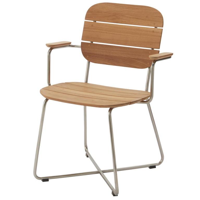 Fritz Hansen Lilium tuinstoel met armleuning