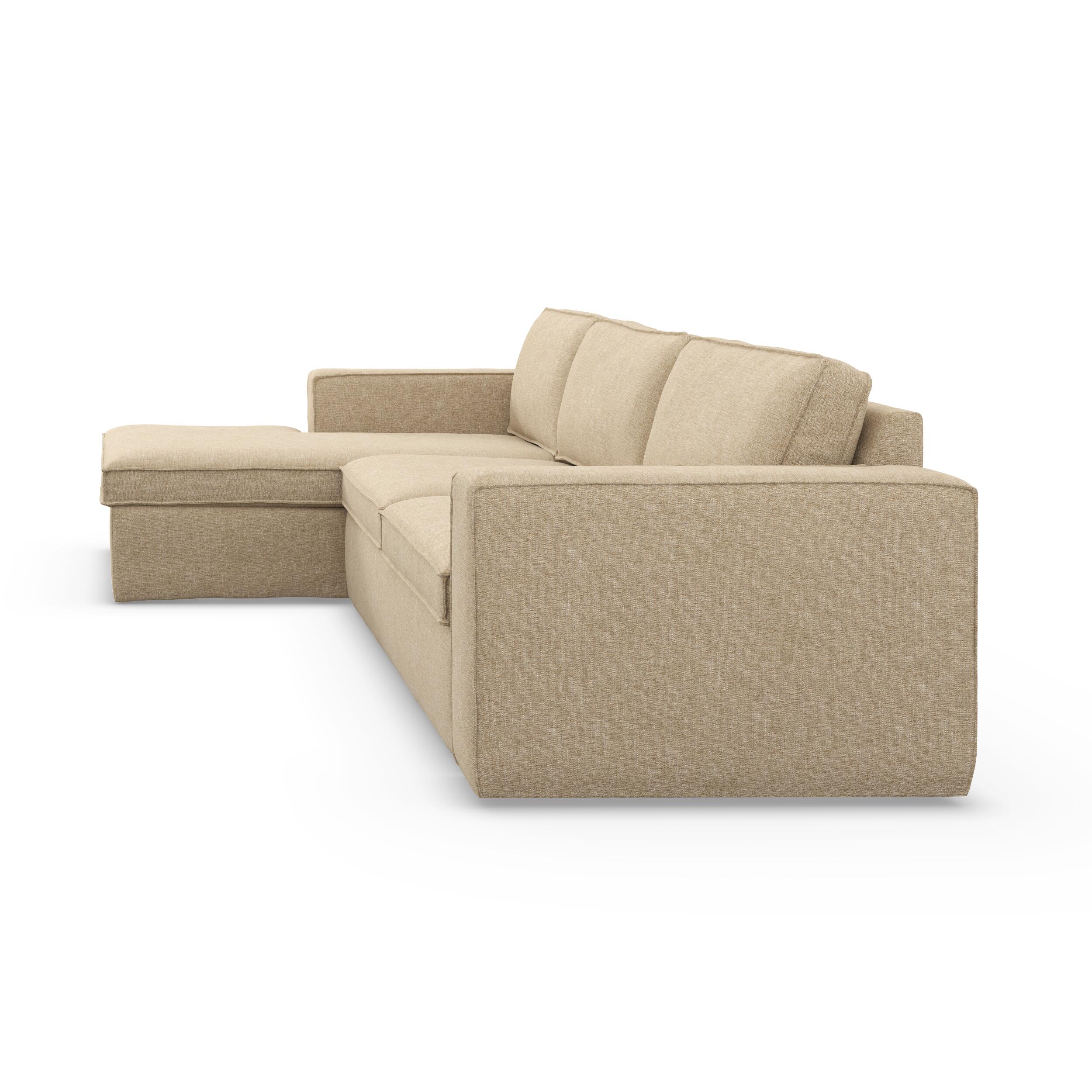 Runar venstrevendt sofa med chaiselong