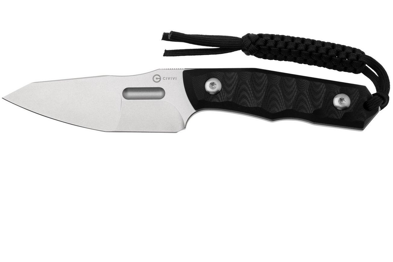 CIVIVI Propugnator C23002-1 Black G10, vaststaand mes