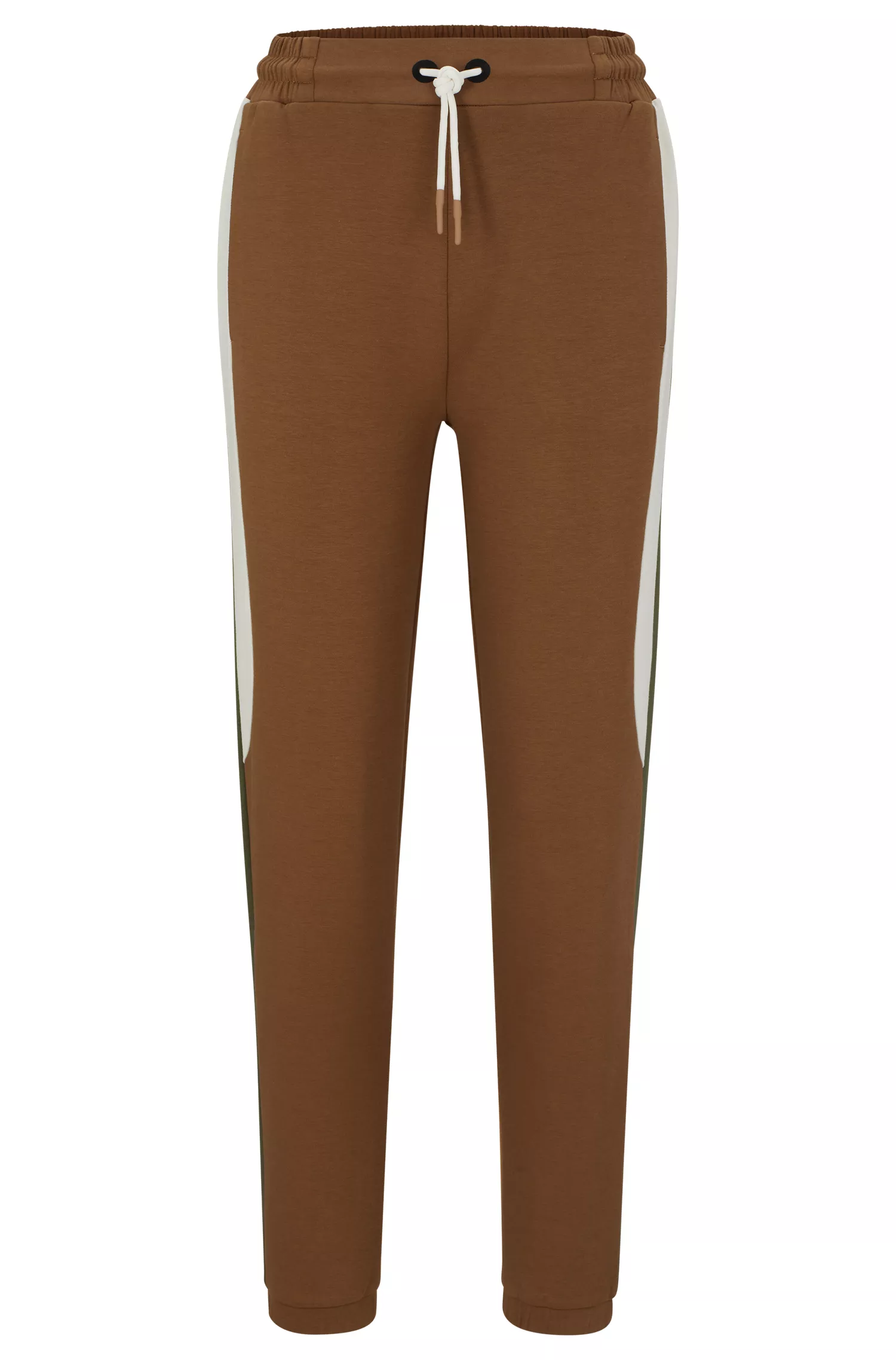 Calça de fato de treino BOSS Black-BOSS x Alica Schmidt de corte descontraído com detalhes contrastantes.