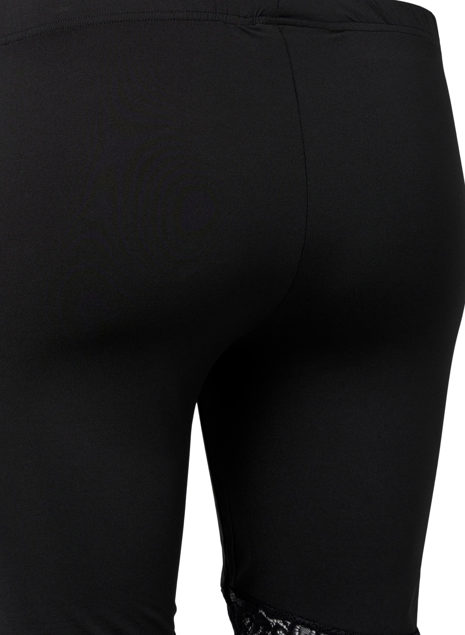 2-pak cykelshorts med blondekant