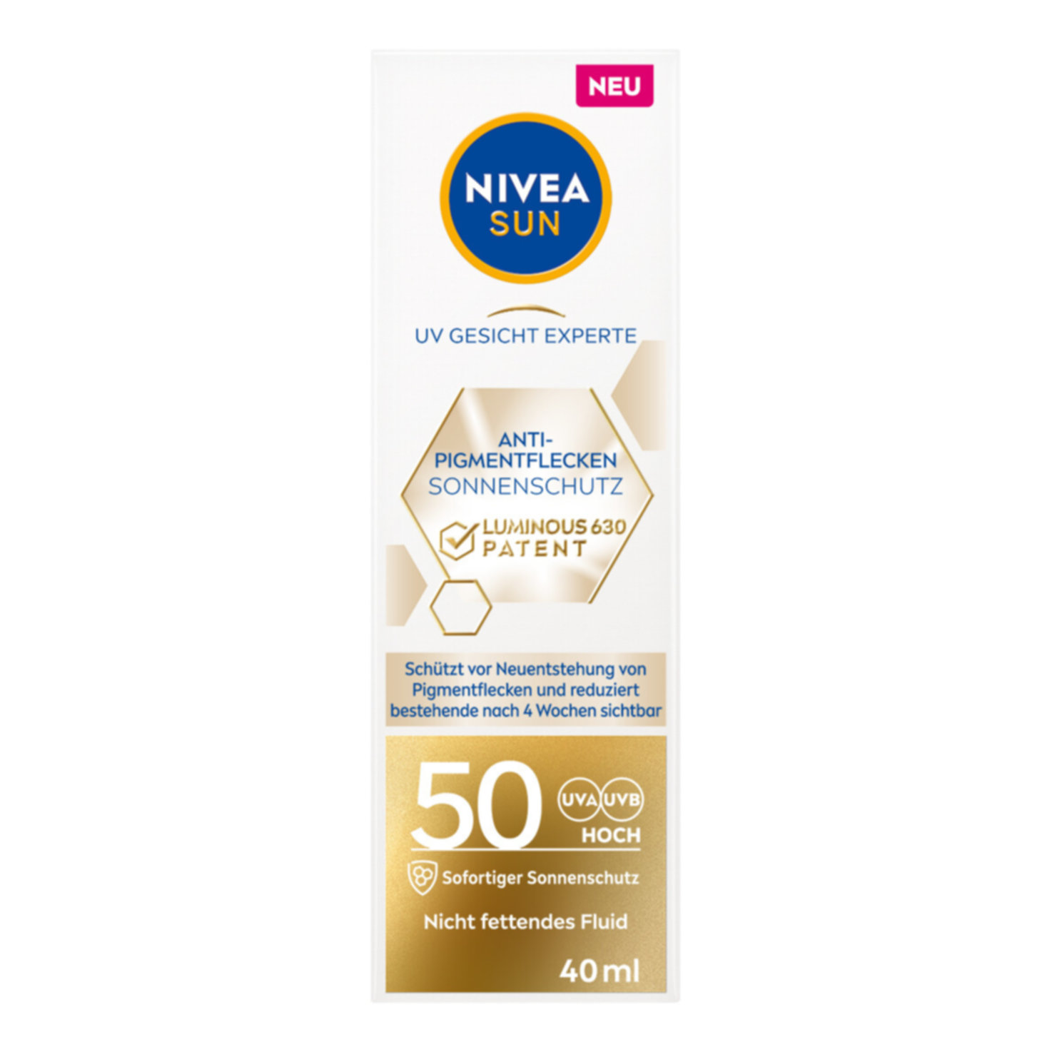 Nivea UV Face Luminous Anti-Pigments LSF 50+