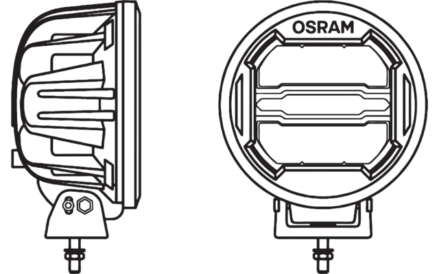 Osram LEDriving ROUND Scheinwerfer