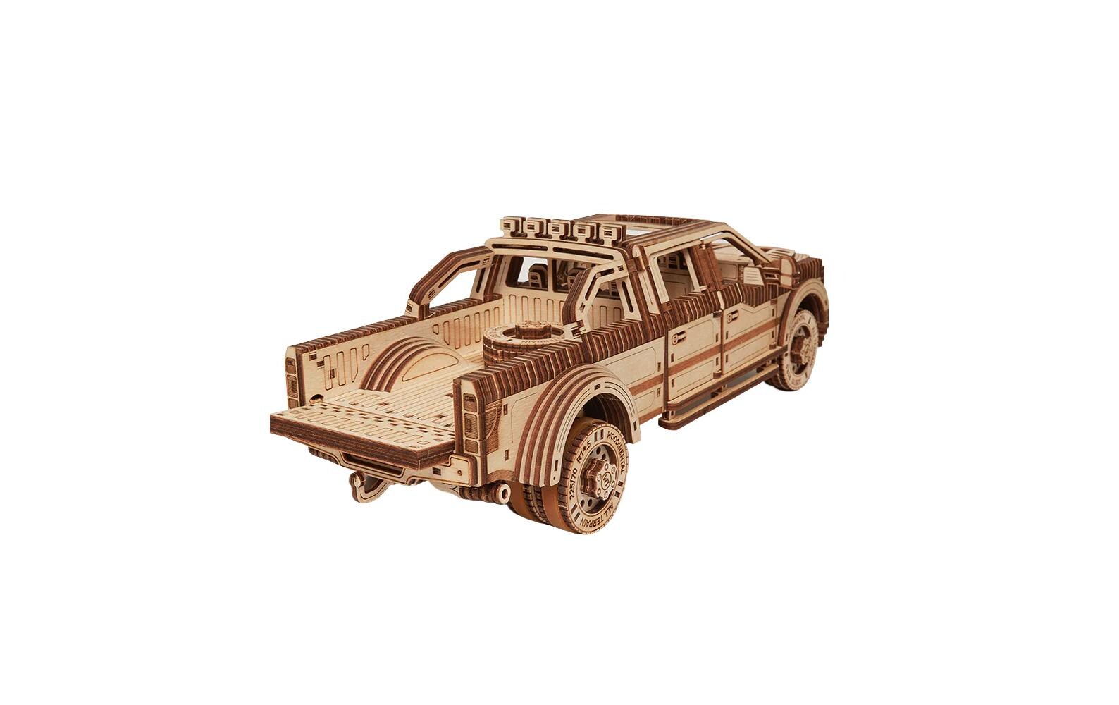 Bausatz Pick-up TruckPick-up 3D Bausatz aus Holz