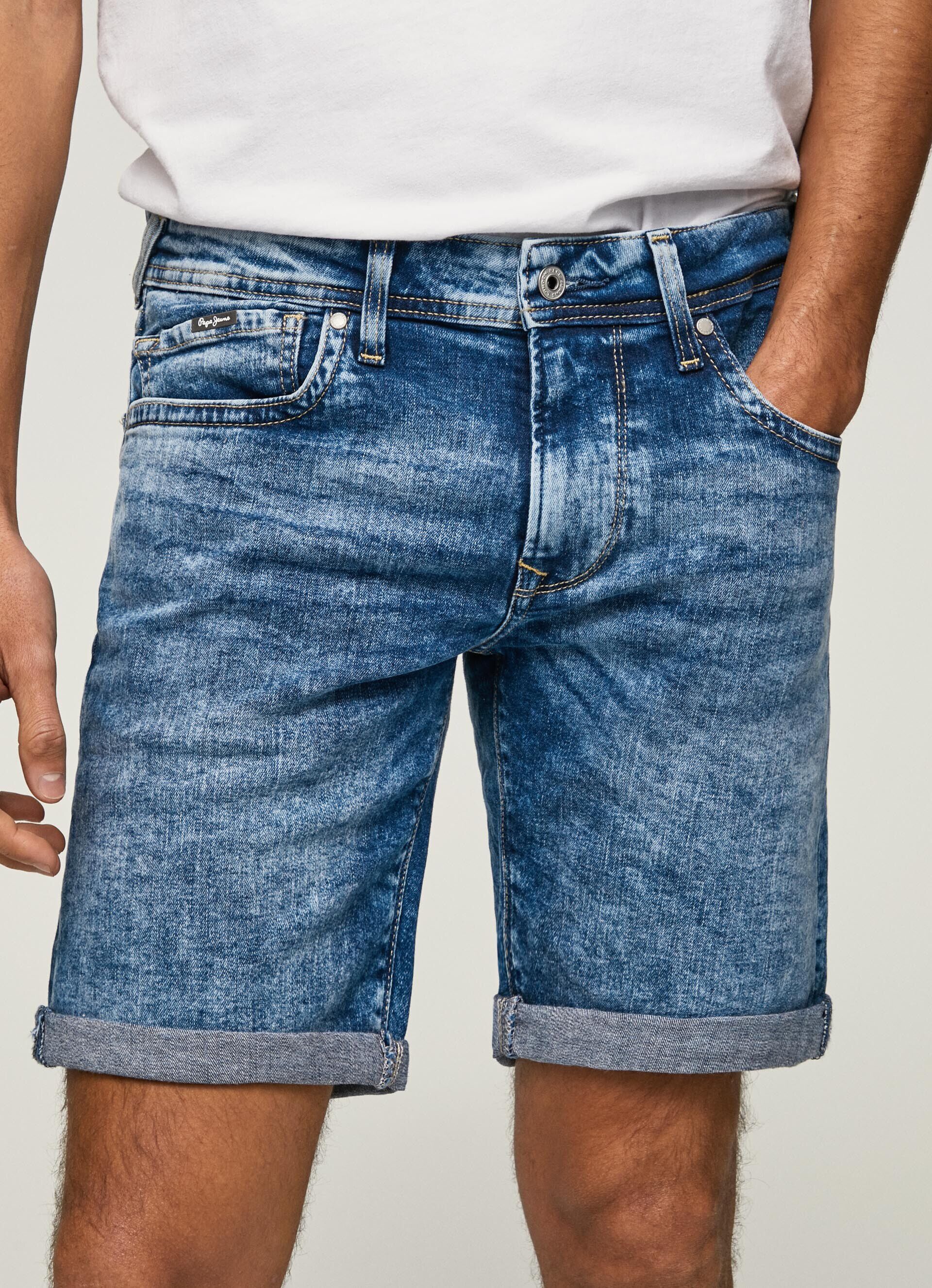 Bermuda jeans HATCH FIT SLIM - jeans
