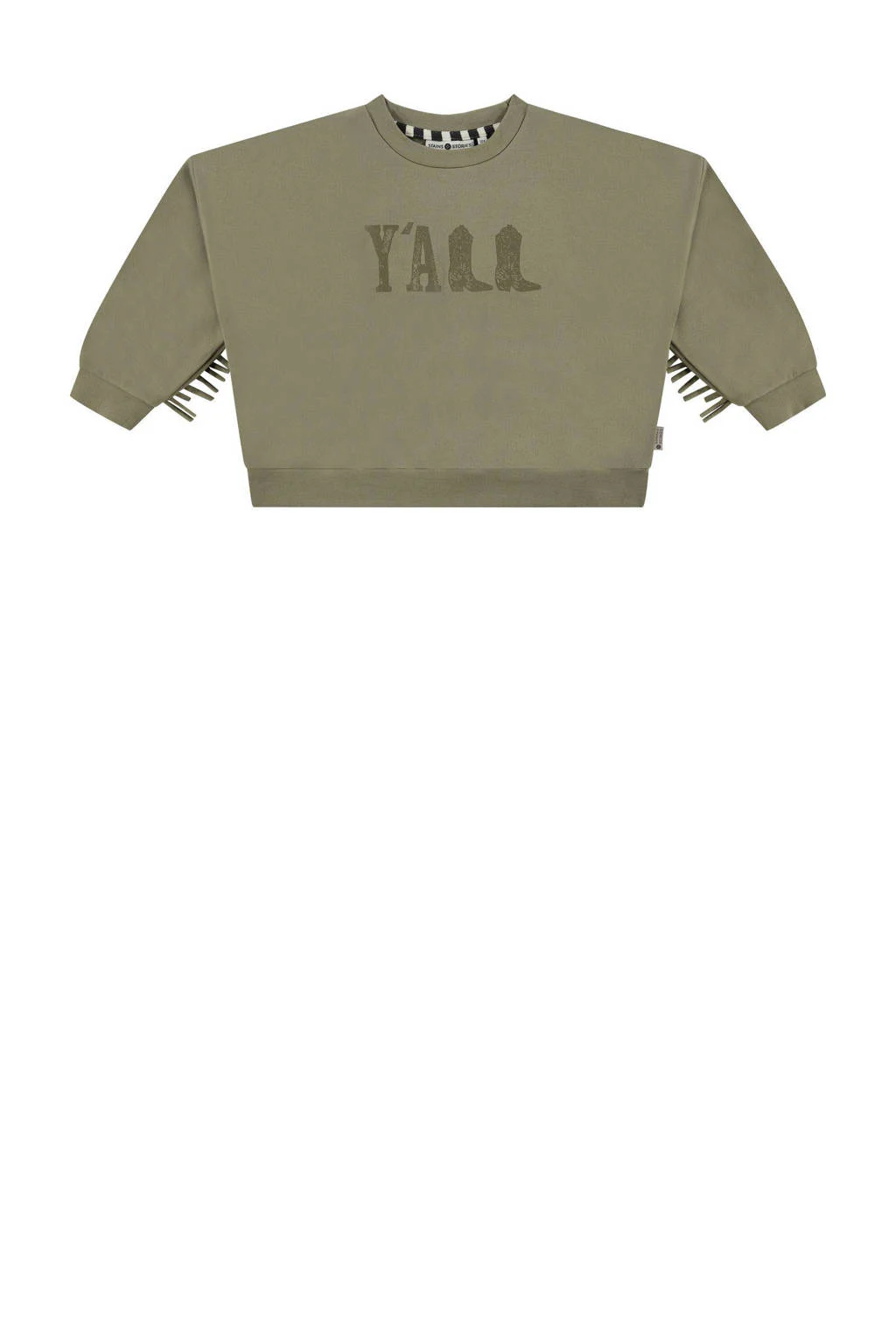 Stains&Stories sweater groen