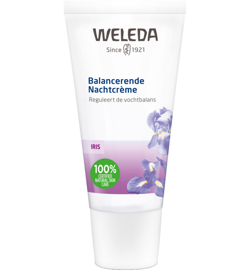 WELEDA Iris balancerende nachtcreme (30 ml)
