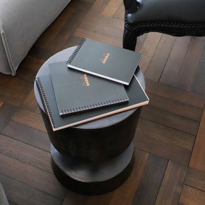 Bloc-Notes Rhodia 19920C A4 – Papier Clairefontaine 90 g/m² - Quadrillage 5x5 - 80 Feuilles Détachables