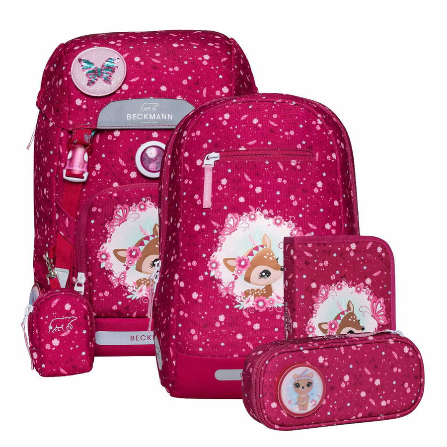 Beckmann Schulrucksäcke pink