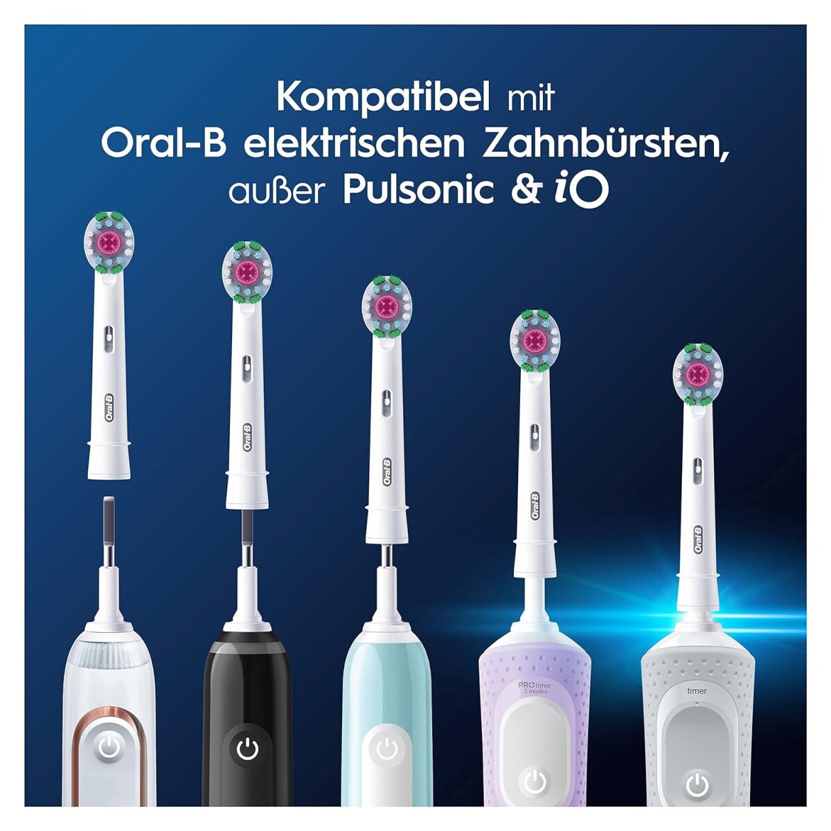 Oral-B Aufsteckbürsten EB18-12 Pro 3D White 12er FFU