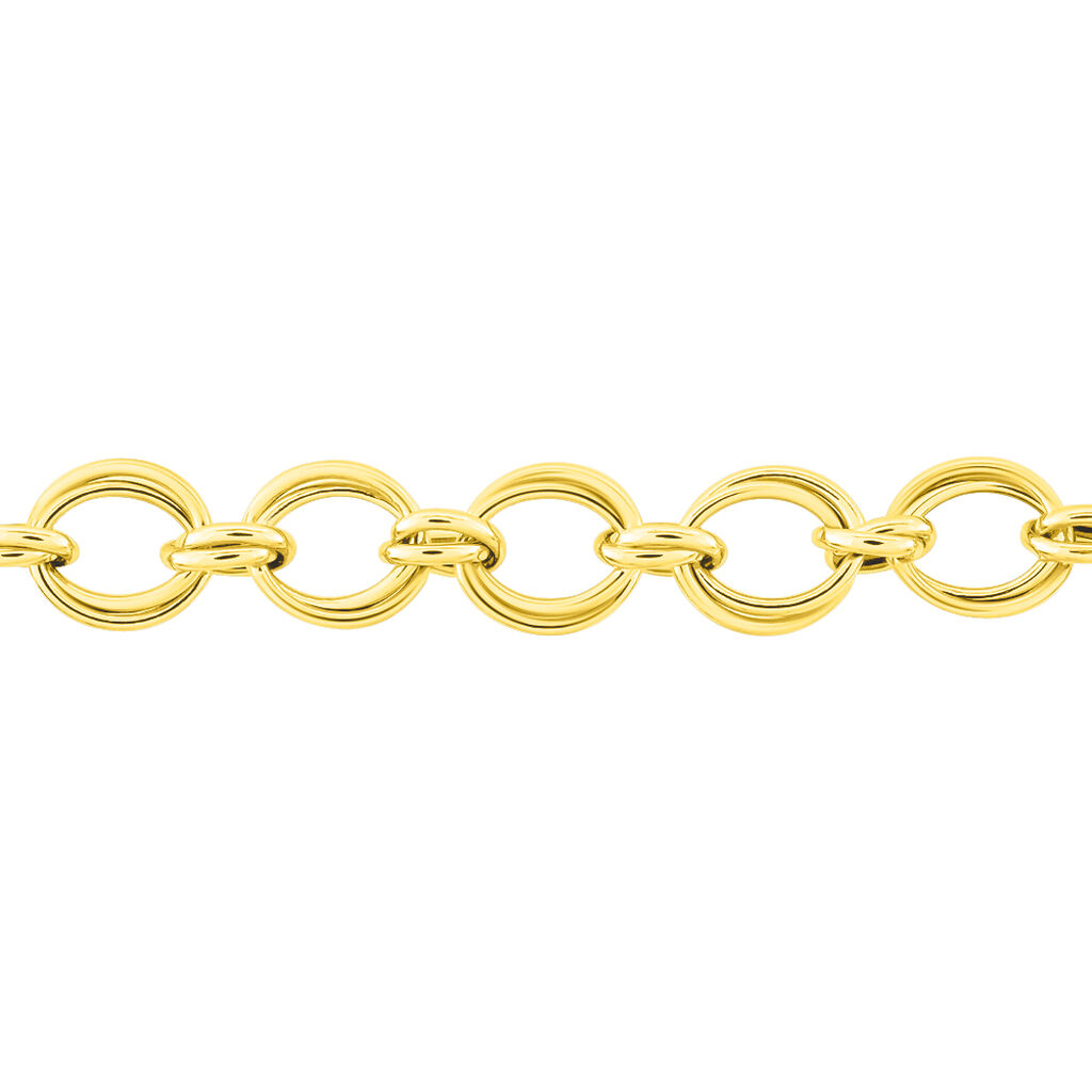 Bracelet Aaron Maille Fantaisie Or Jaune