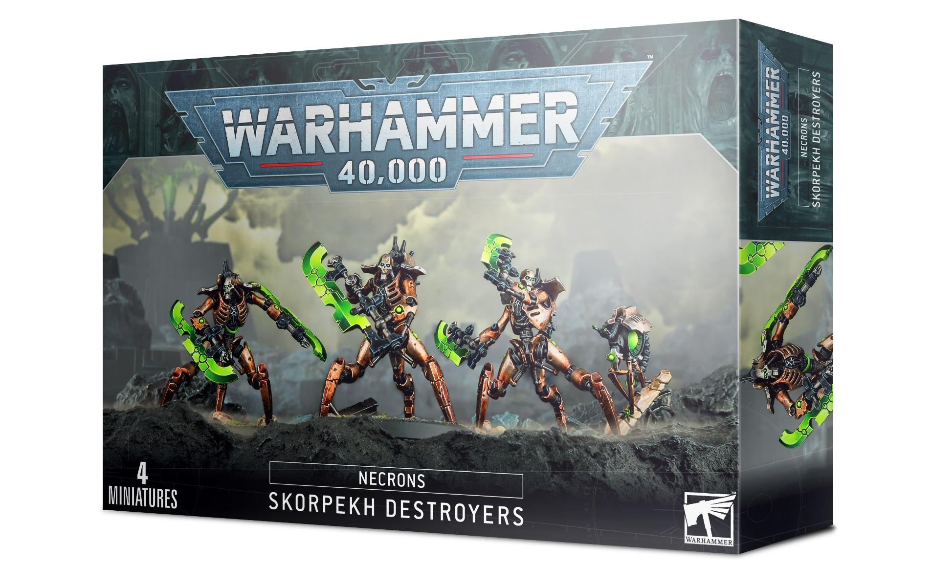 Figurenset Warhammer 40.000 Necrons Skorpekh DestroyersSkorpekh Zerstörers
