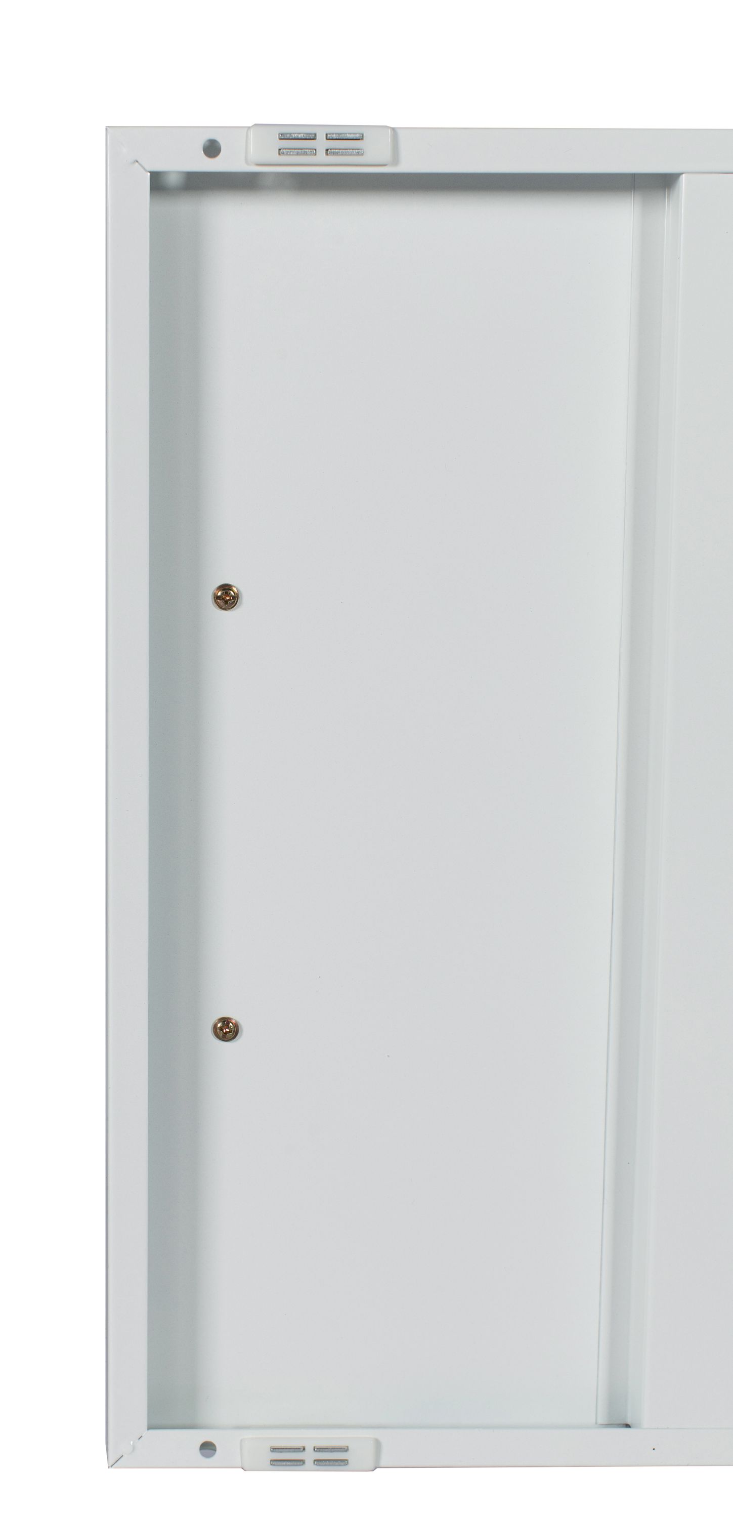 Sideboard Metall KLAUS 115 x 59 cm weiss