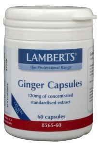 Lamberts Gember (ginger) 60 vegetarische capsules