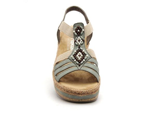 Rieker nu pieds plats femme v0920 vert