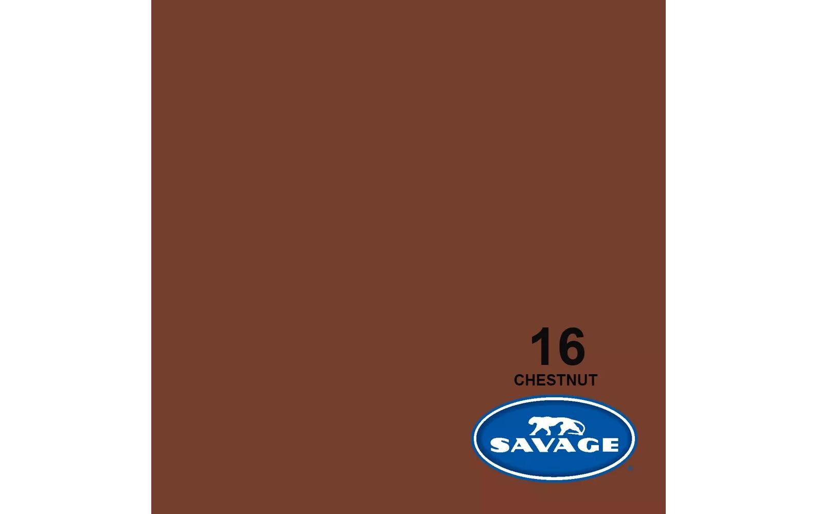Hintergrund Papier 2.72 x 11m Chestnut<br>Das Hintergrundpapier von Savage