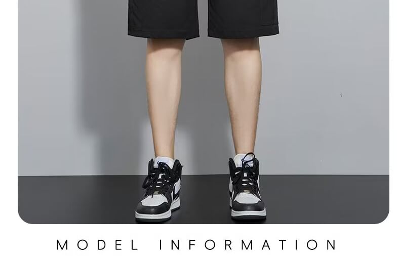 Antaeus - Mid Rise Plain Cargo Shorts
