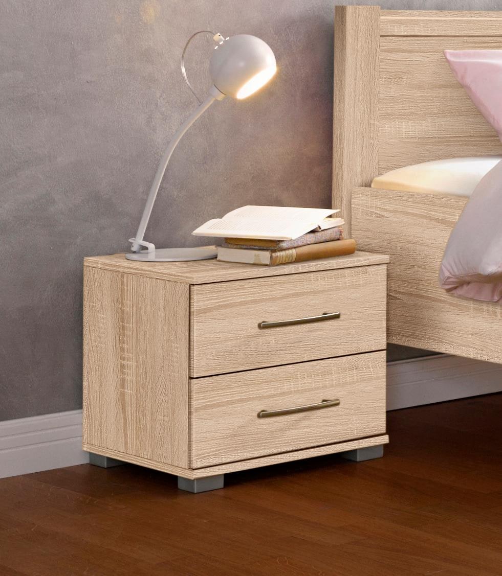 priess Nachtkonsole »Husum Nachtkonsole in premium Qualität Schlafzimmer Schrank« mit 2 Schubkästen Nachtschrank Beistellschrank Nachtschränkchen
