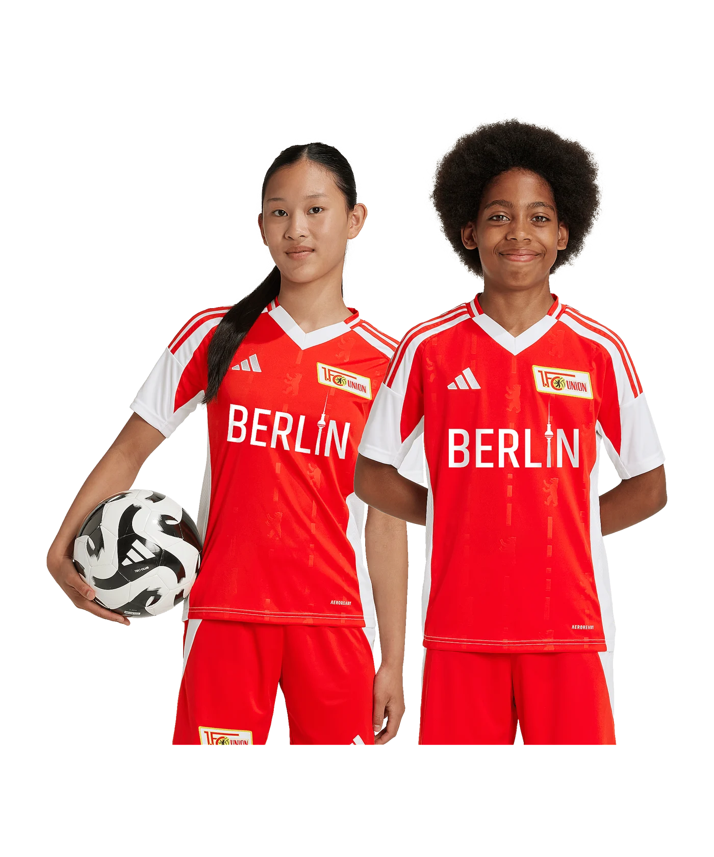 adidas 1. FC Union Berlin Trikot Home 2024/2025 Kids Rot