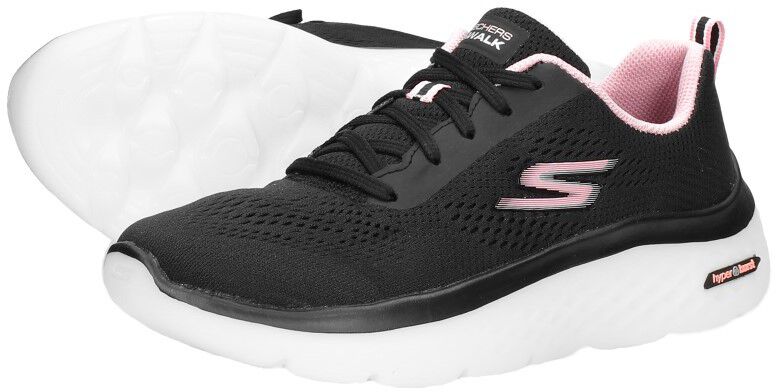Skechers Go Walk Hyper Burst - Space zwart