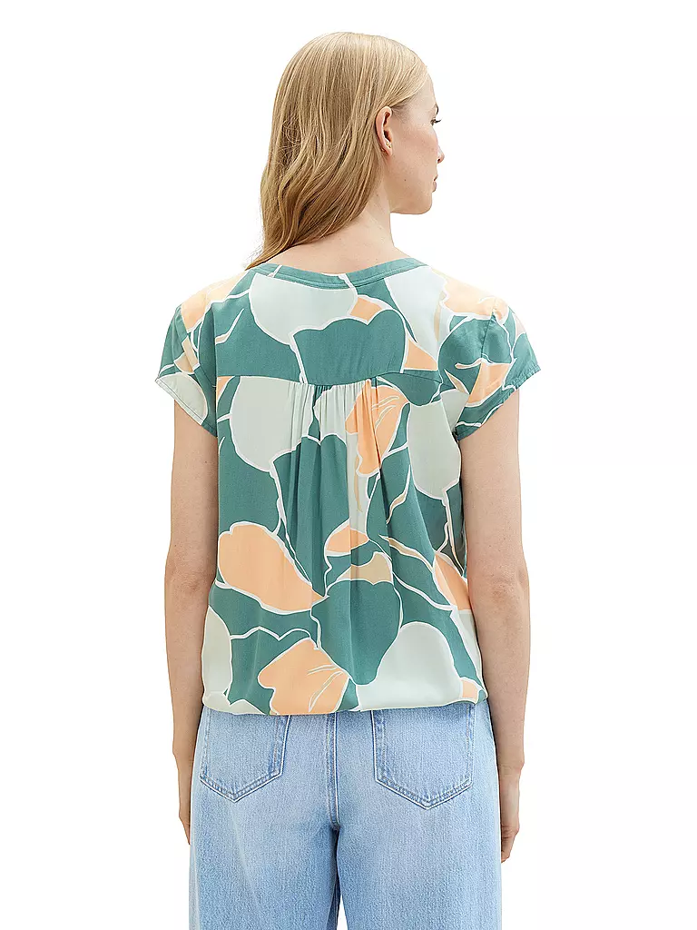 TOM TAILOR Bluse dunkelgrün