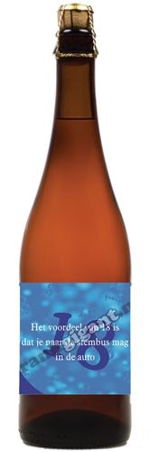 18 Jaar Blond Bier 75 cl