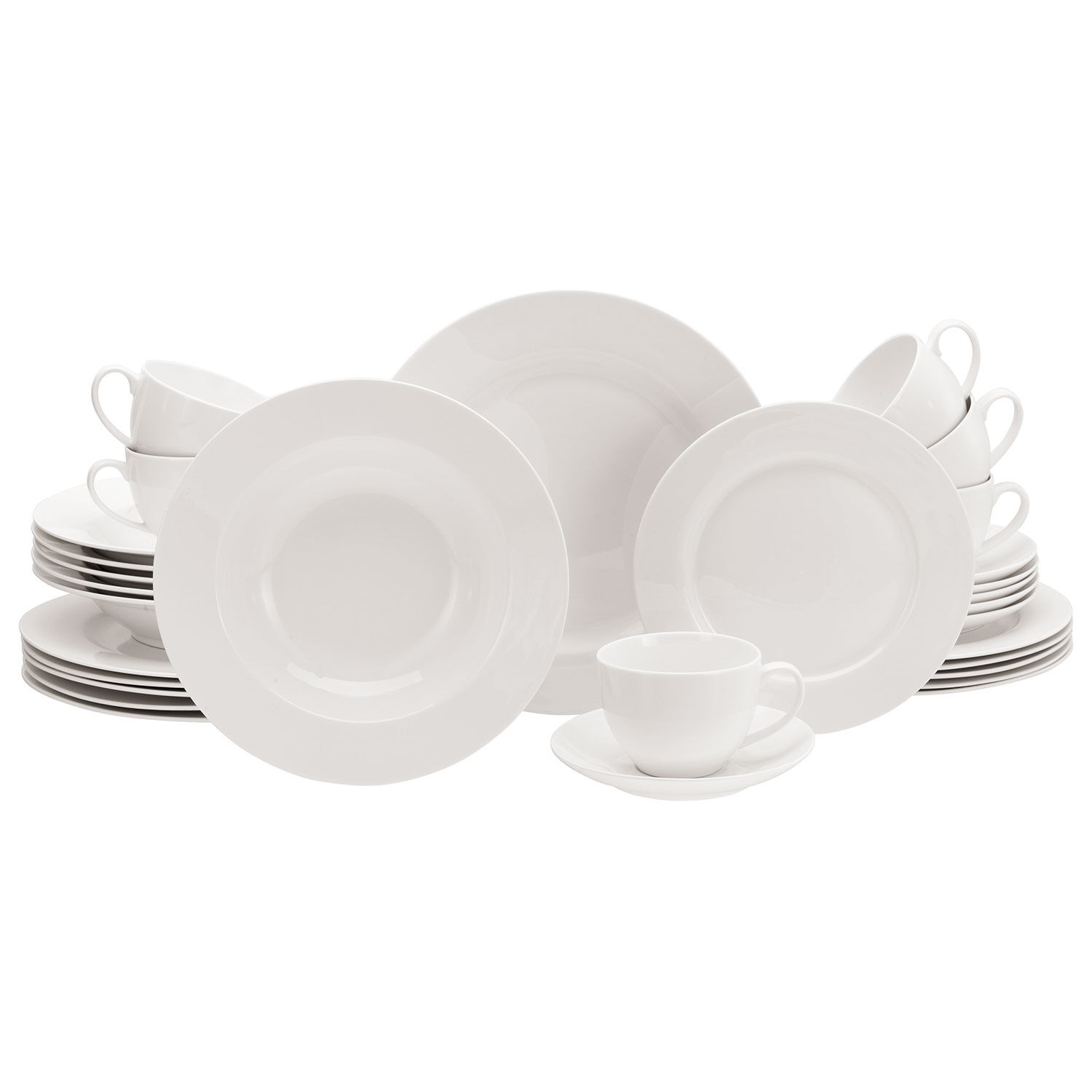 Geschirr-Set Fleur Royal 30-teilig
