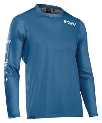 Maillot Manches Longues Northwave Bomb Bleu