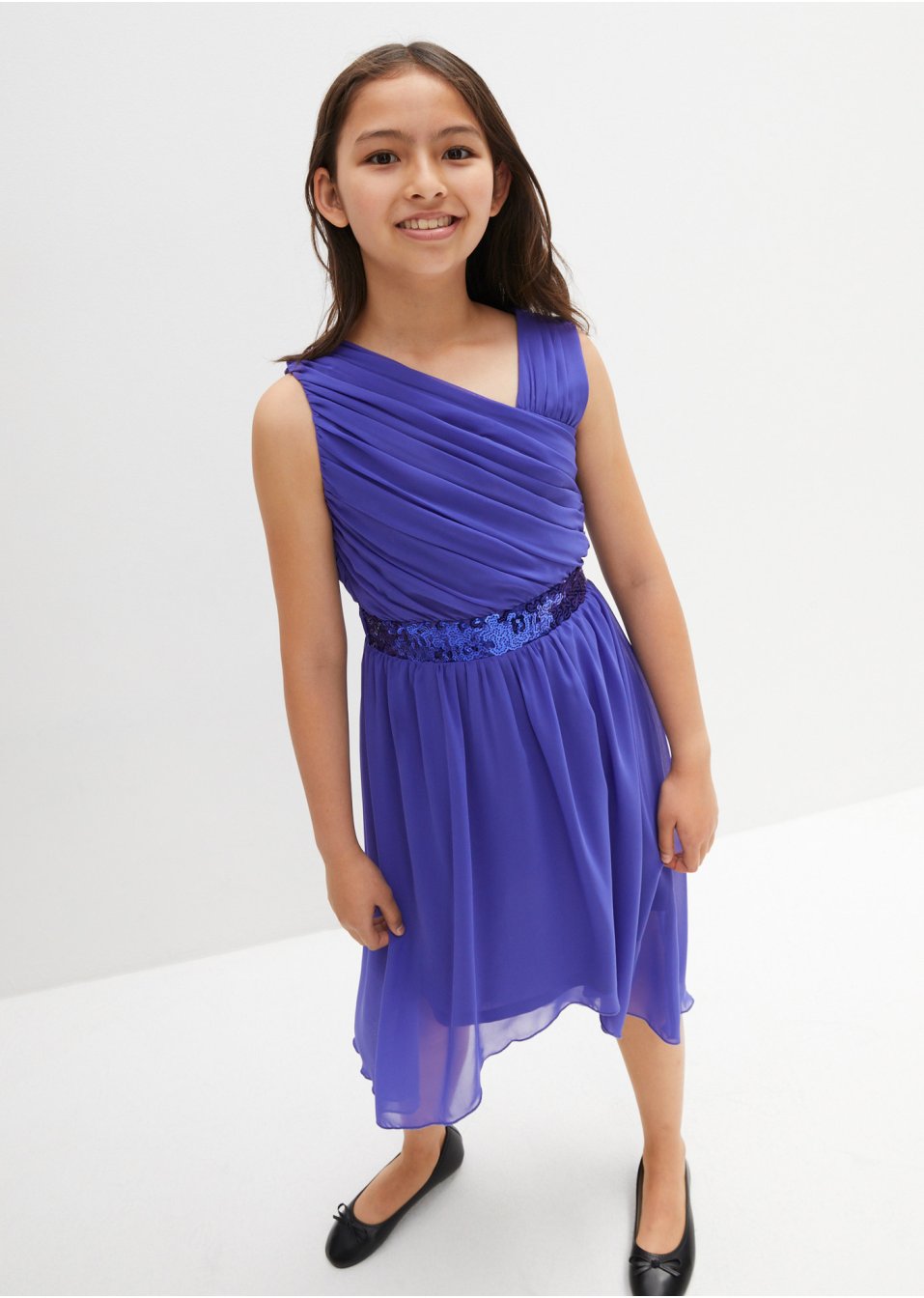 Robe fille festive avec paillettes