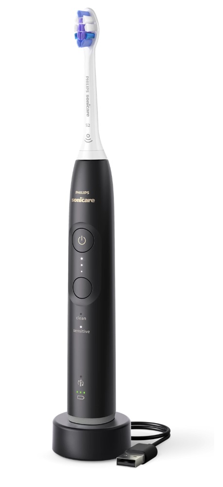 PHILIPS Sonicare 6100 elektrische Schallzahnbürste<br>1 Stück, HX7401/01 schwarz