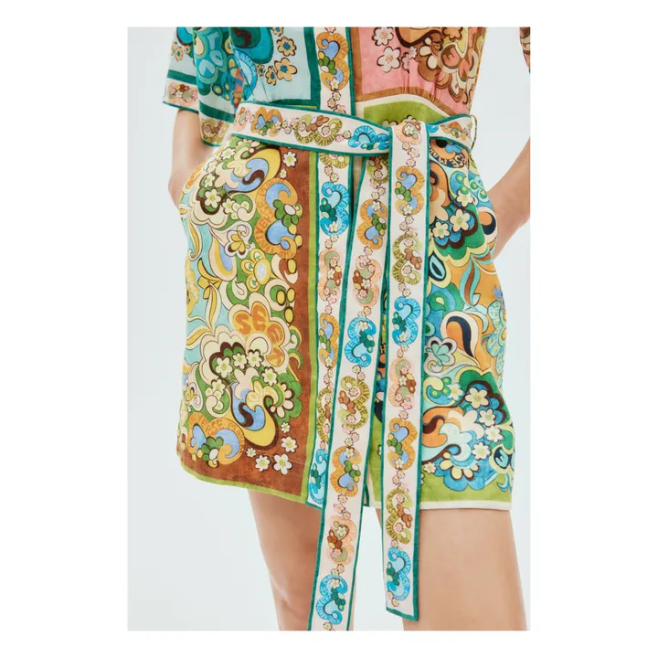 Alémais Robe Dreamer Lin | Vert