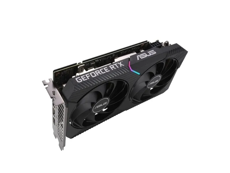 ASUS DUAL-RTX3060-O12G-V2 - OC Edition - grafikkort - GF RTX 3060 - 12 GB GDDR6 - PCIe 4.0 x16 - HDMI, 3 x DisplayPort - LHR