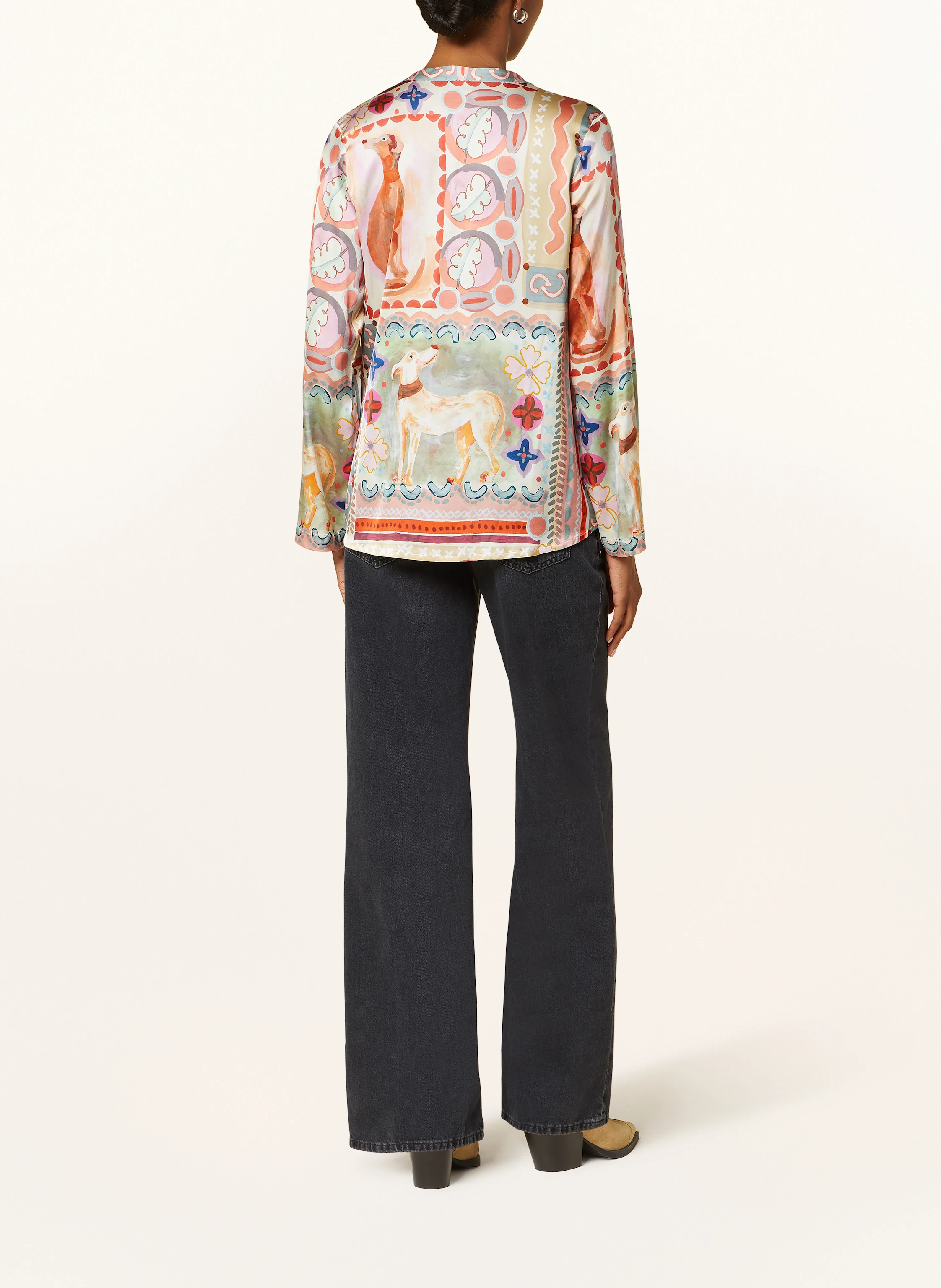 Grace Blusenshirt aus Satin