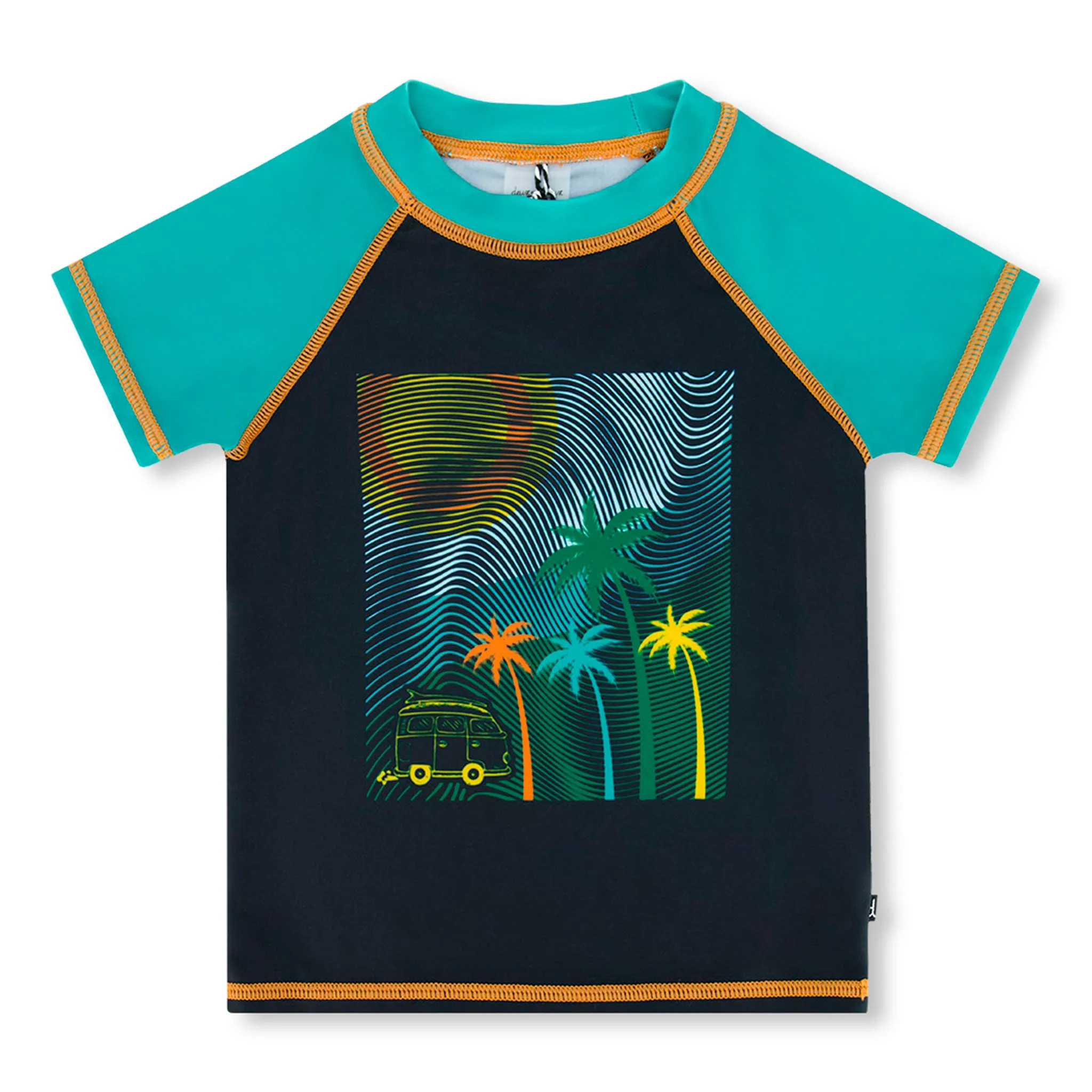 Deux par Deux T-Shirt Maillot Caravane 2-6ans