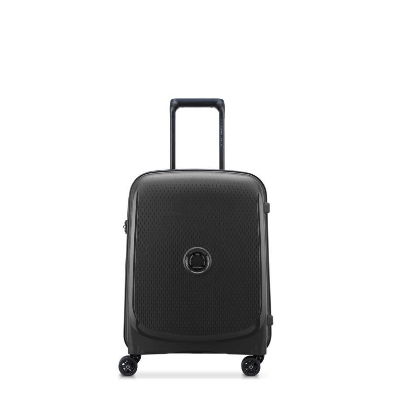 Valise cabine rigide Slim Belmont Plus 55 cm Matière Recyclée Noir