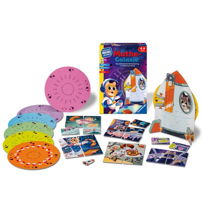Mathe Galaxie -  Spielend Neues Lernen