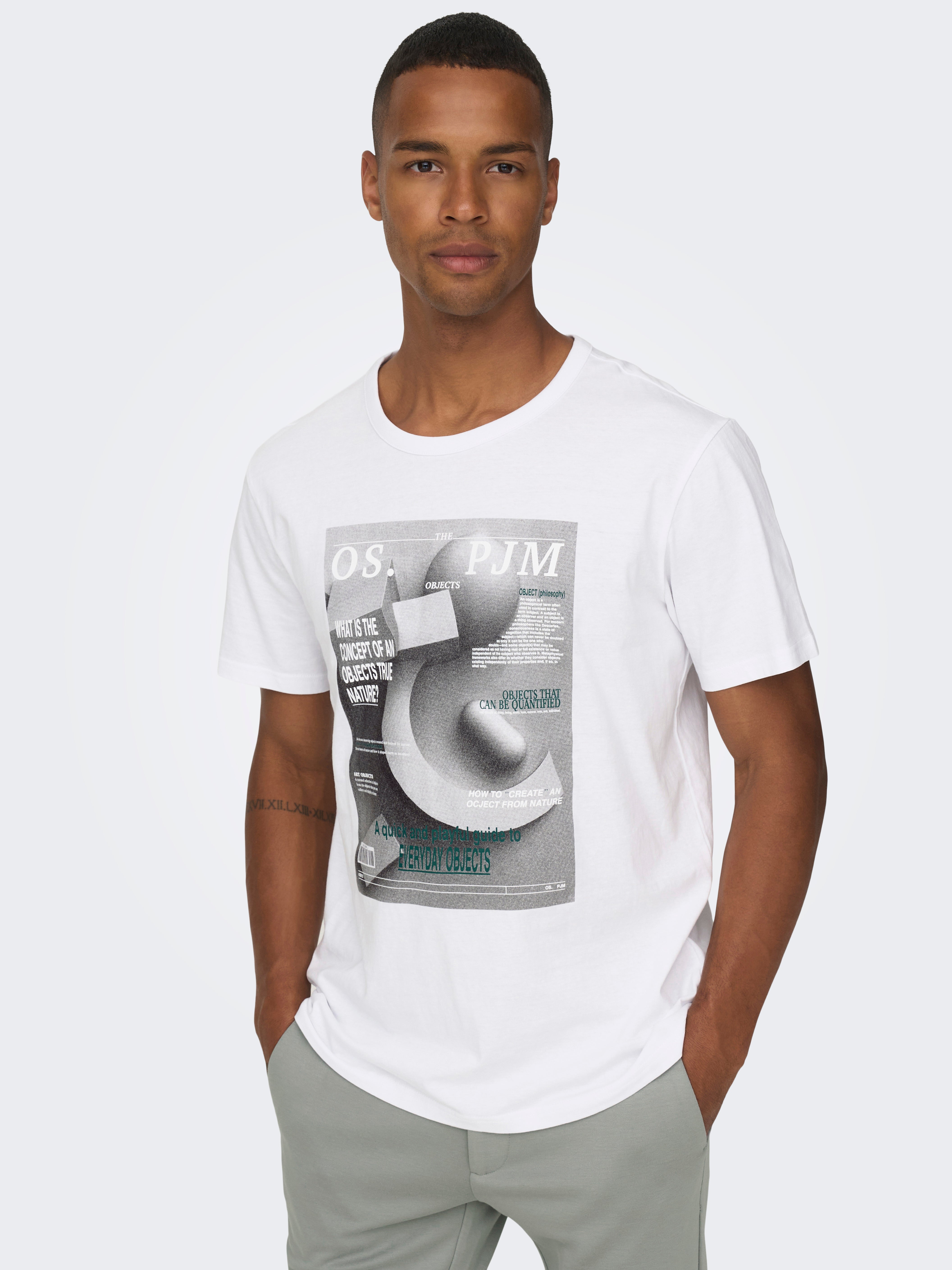 ONSTODD T-shirt Bright White