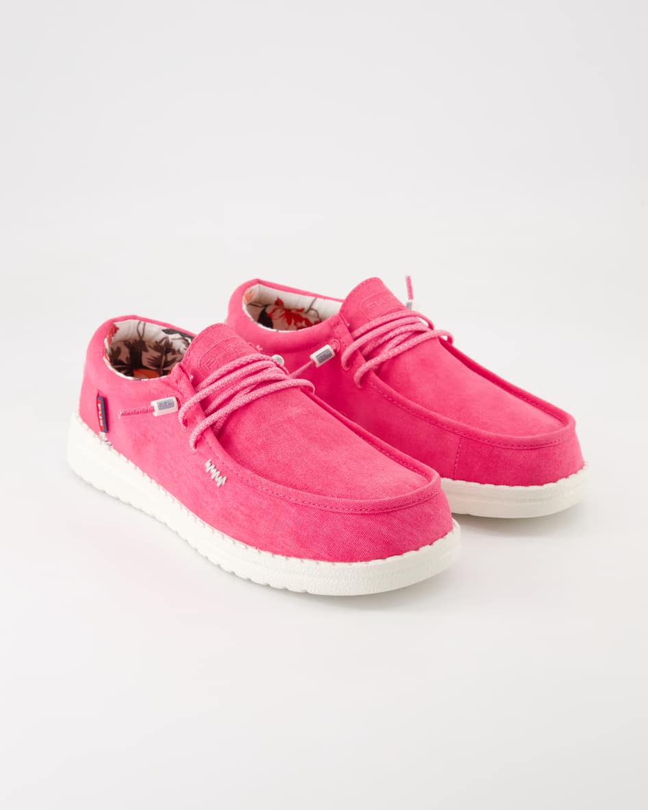 Fusion Emma Washed Slipper in Pink