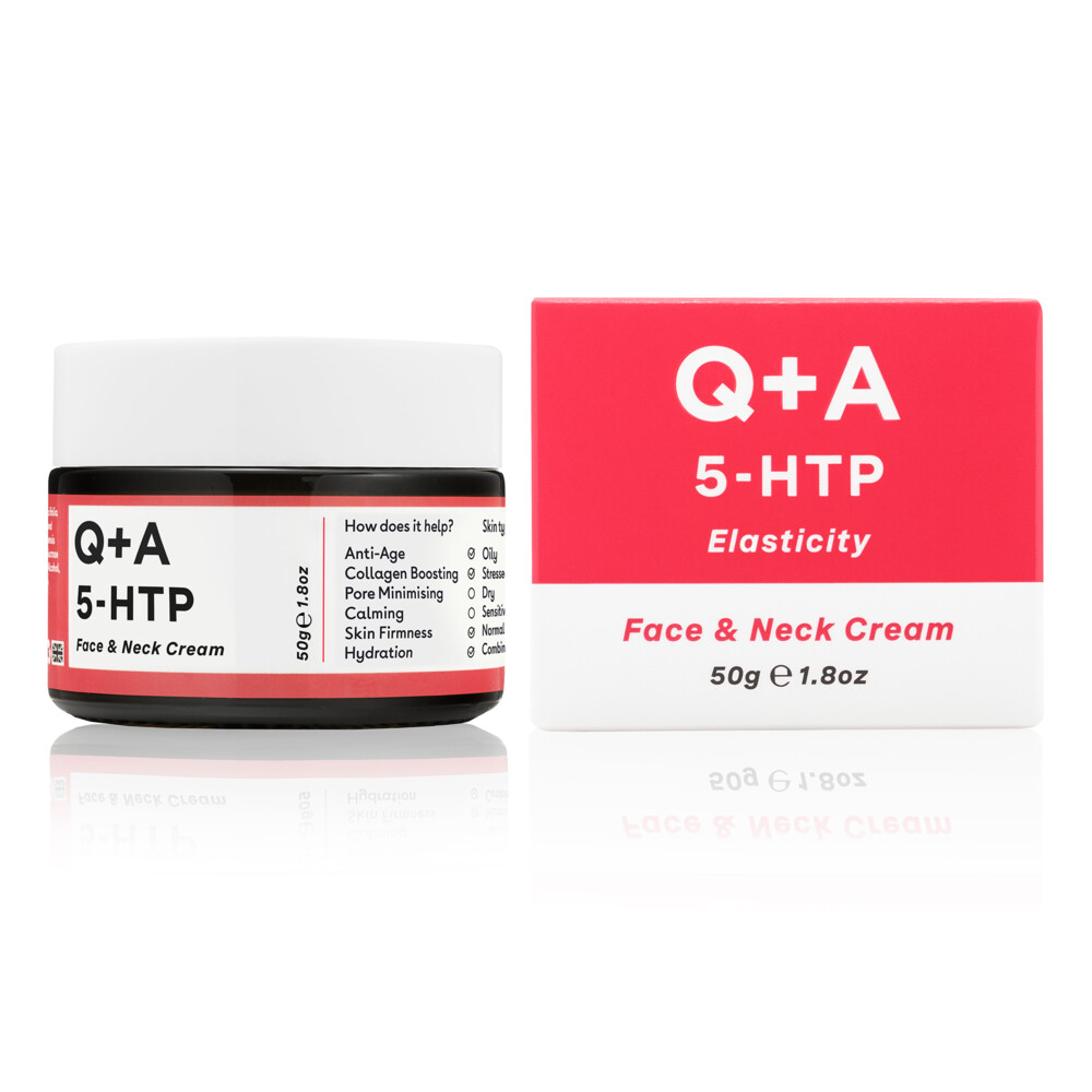 Q+A 5-HTP Face & Neck Cream50 gr