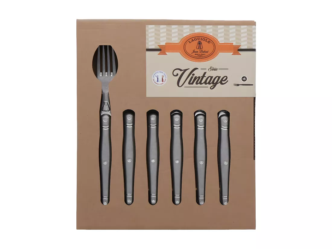 BoÎte de 6 fourchettes Laguiole Vintage