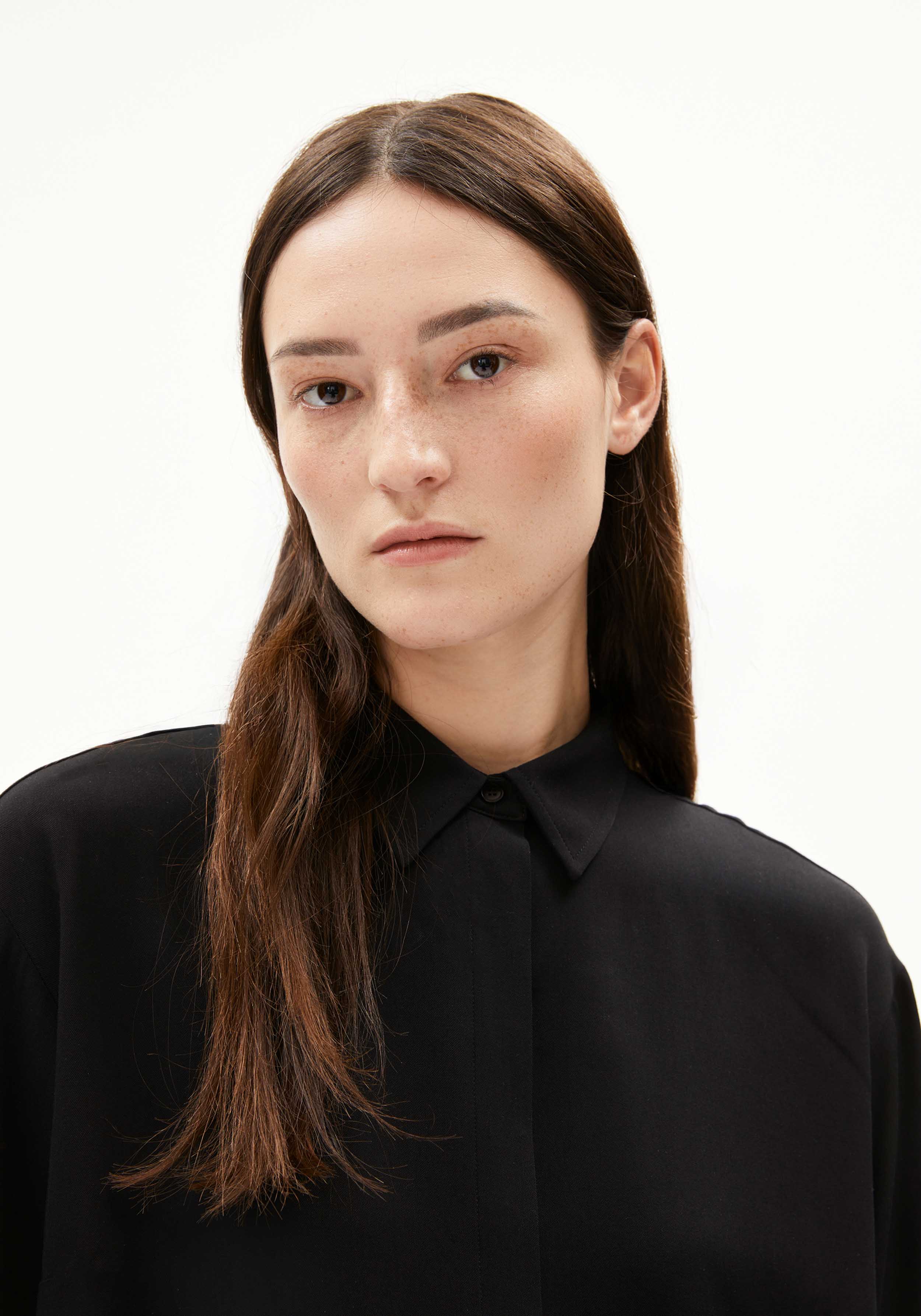 Armedangels Bluse Larisaana Longsleeve Black