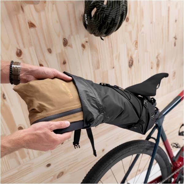 Saccoche Vélo LAFUMA SADDLE BAG + LINER 10L BLACK