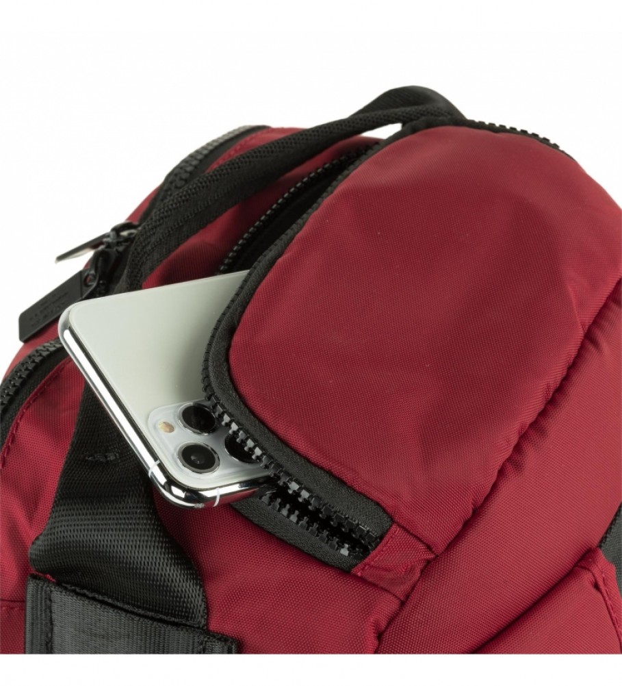 Skechers Mochila escolar S988 rojo -31x42,5x16 cm-