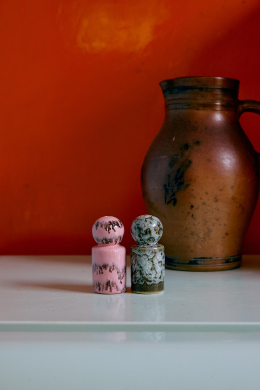 HKliving 70's Ceramic Peper en zout set stargaze