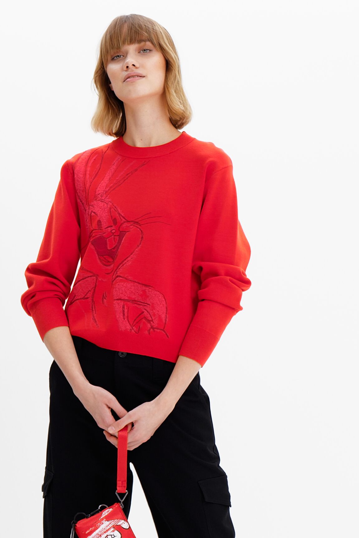 Pull brodé Bugs Bunny