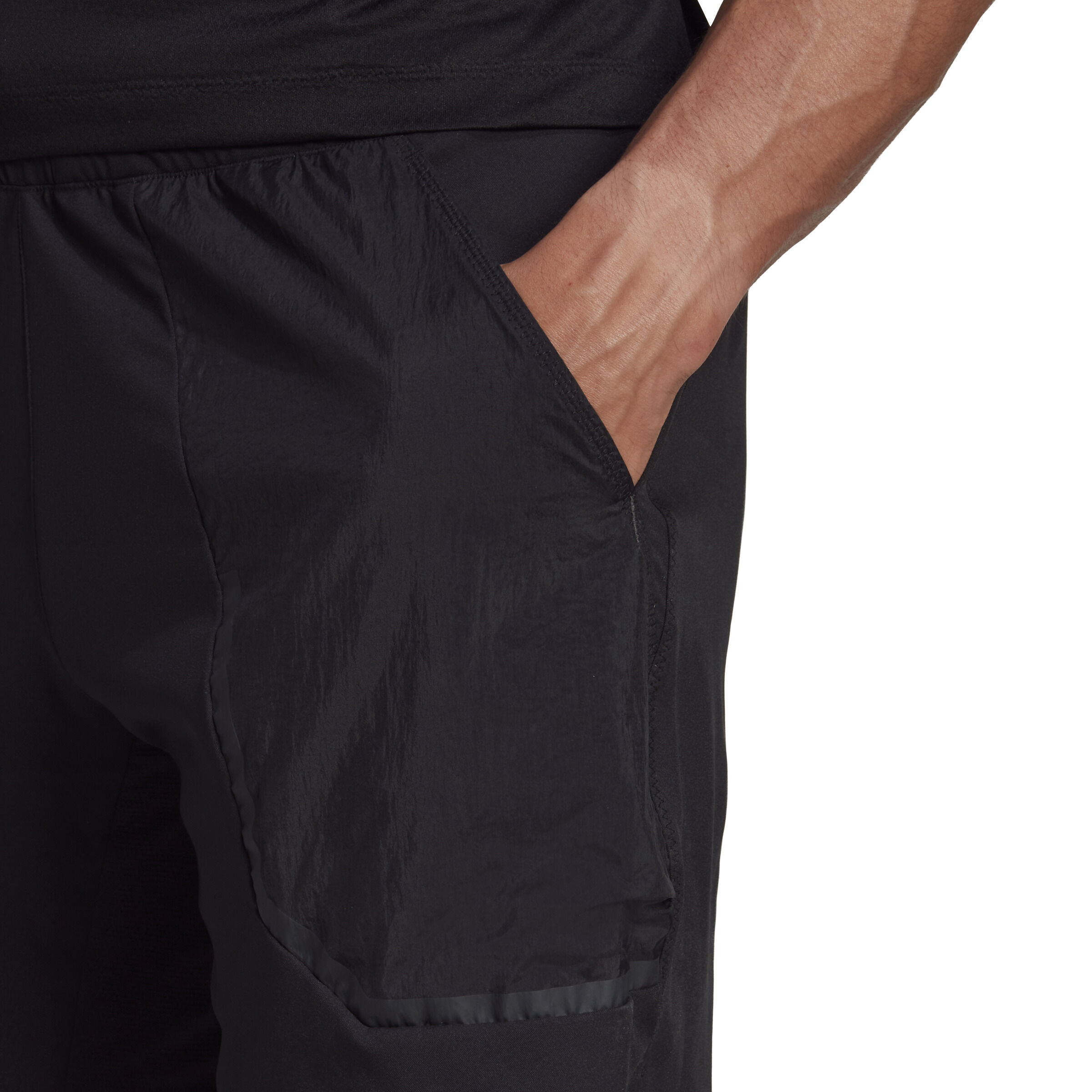 adidas US Series 2in1 Shorts Hommes - Noir