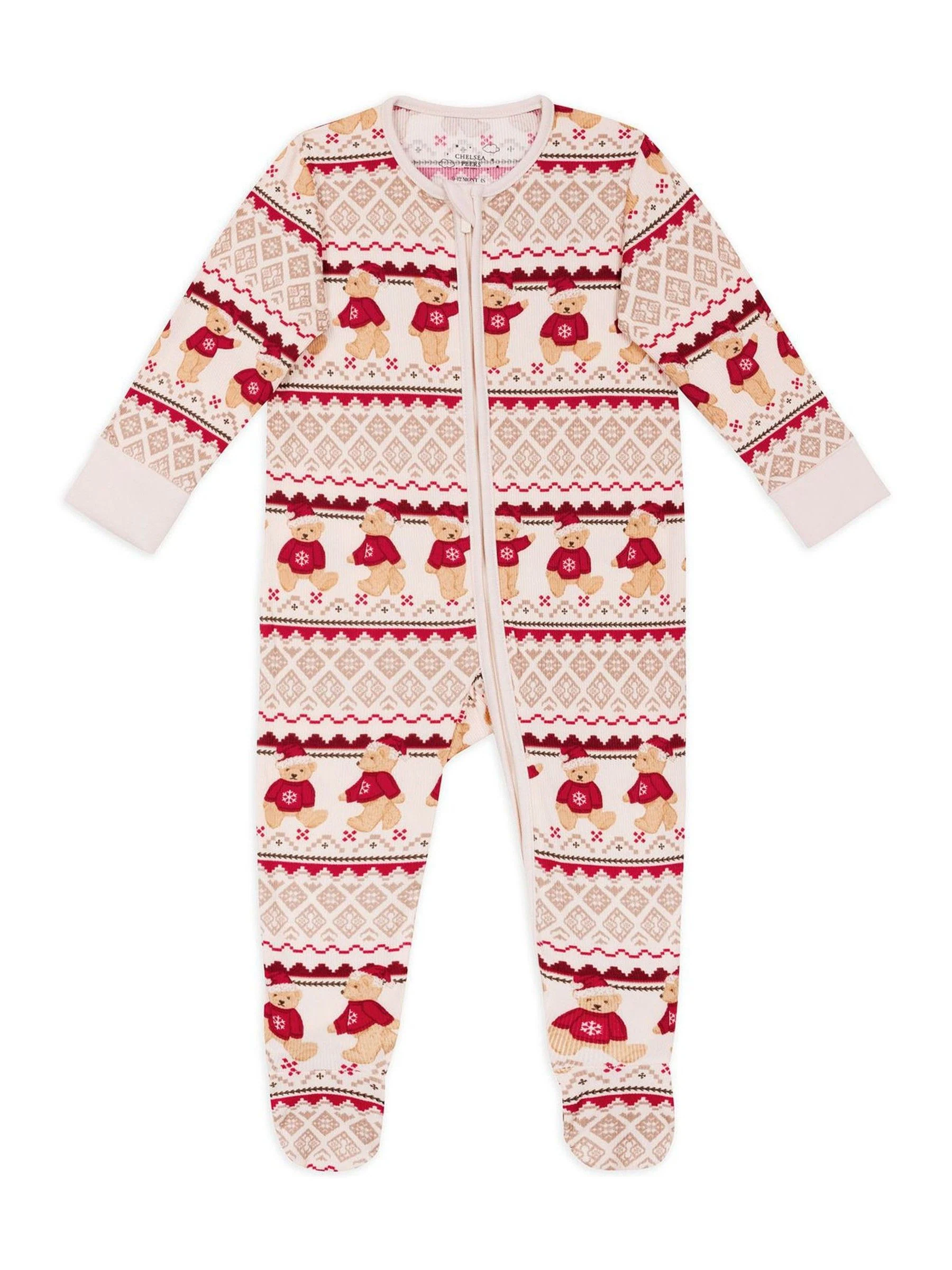 Chelsea Peers The Bear Kerstmis Fair Isle Print Pyjama's
