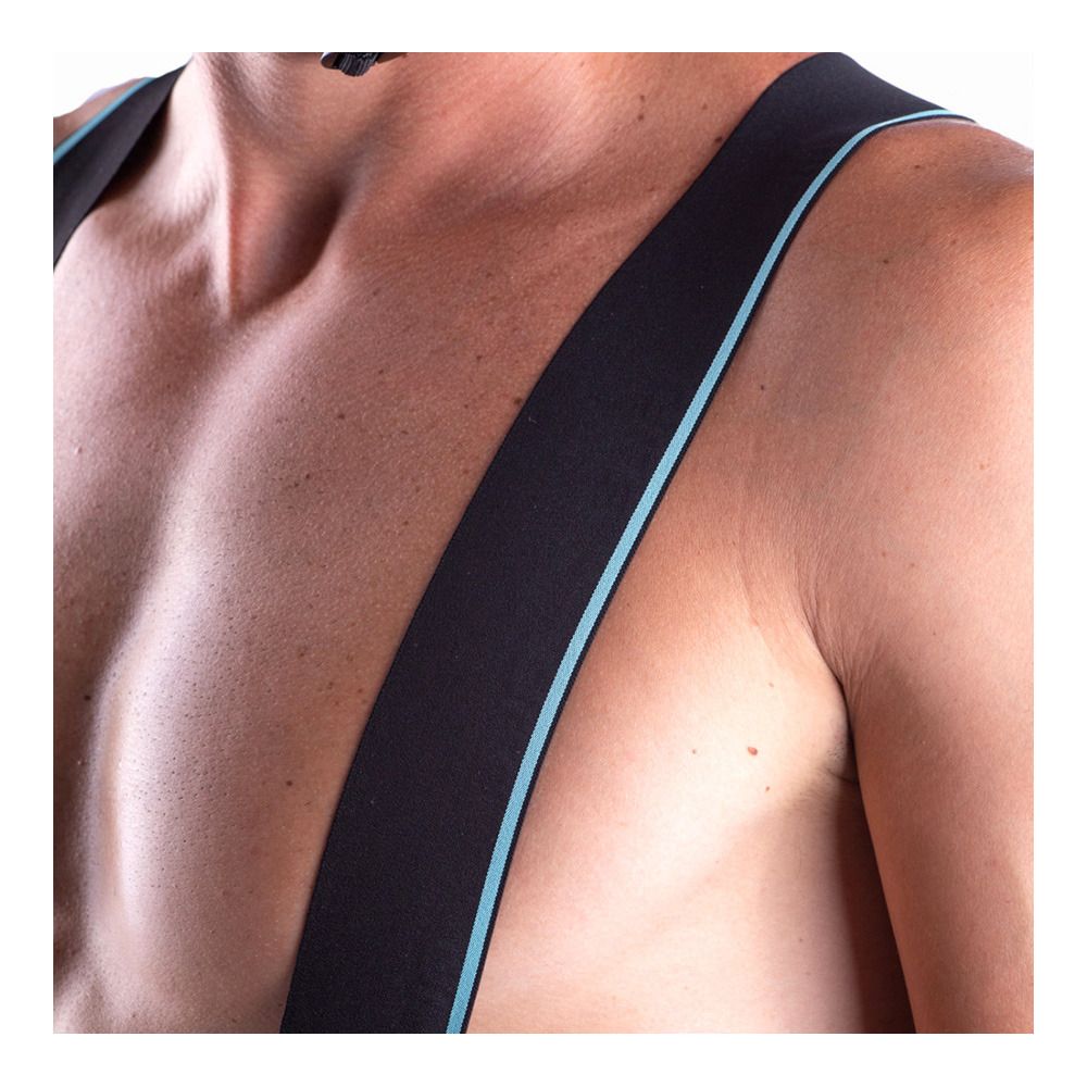 Ale K-COLDBLACK - Cuissard À bretelles Homme black
