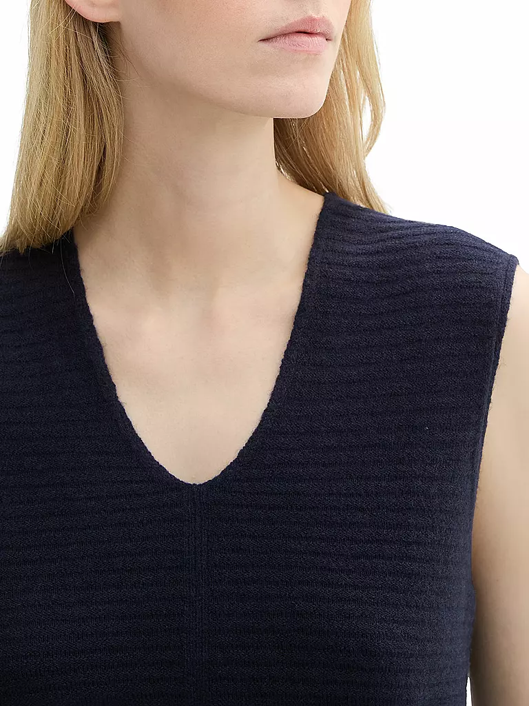 TOM TAILOR Pullunder blau
