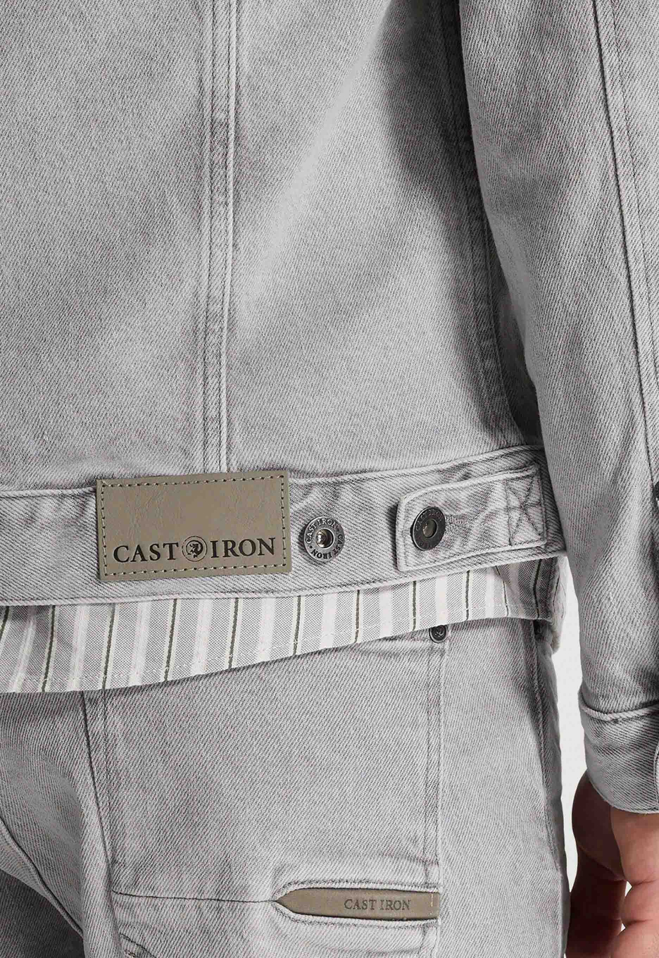 Cast Iron Washed Denim Jacket